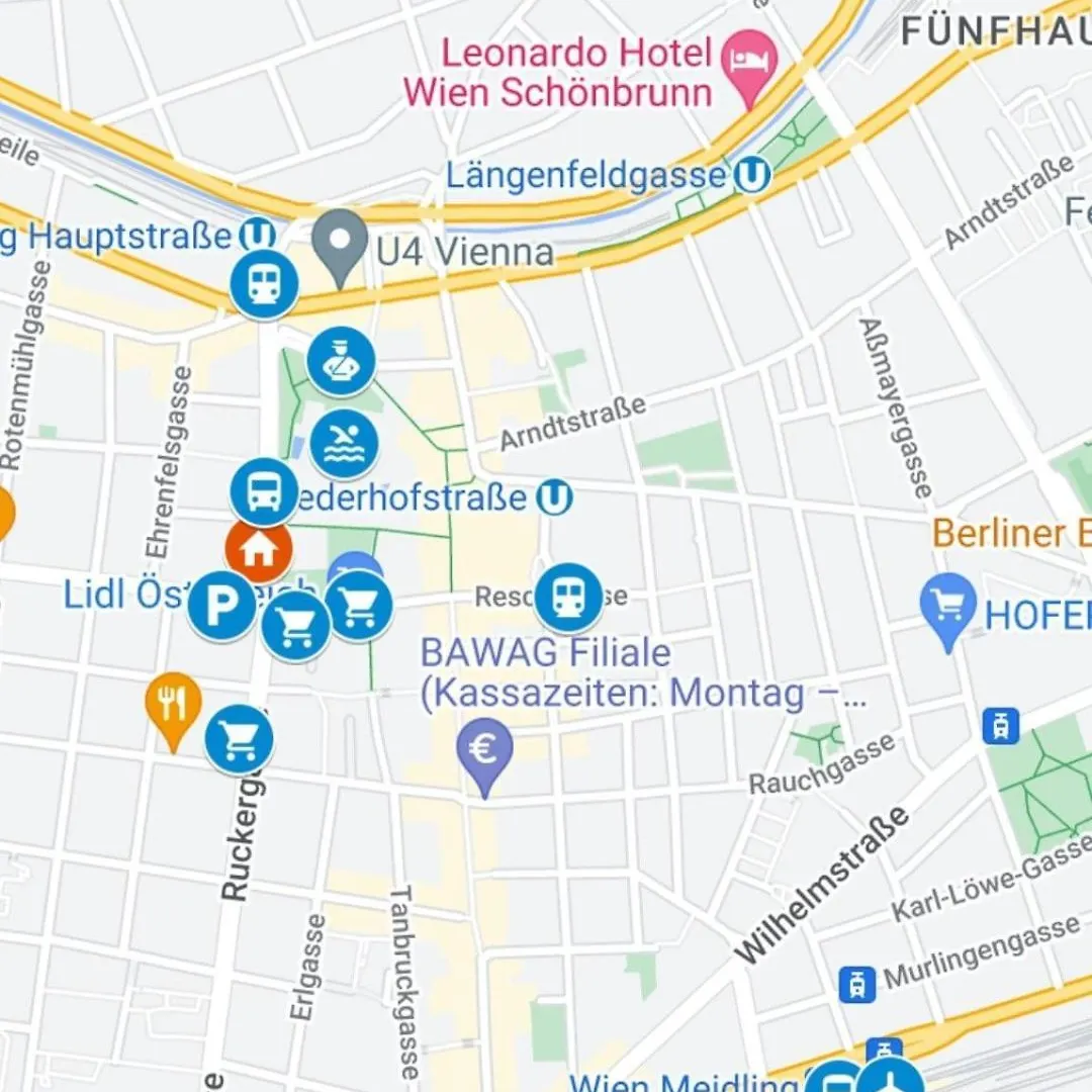 Free Garage, U4&U6 5Min, 33M2 Apartment Vienna